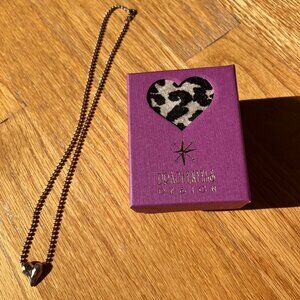Drachenfels Design Silver heart necklace